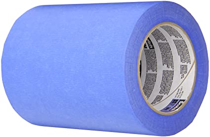 3M 2090 ScotchBlue Painters Tape - 4 in. x 180 ft. Masking Tape Roll for Medium Adhesion. Painting Wall Preparation