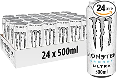 Monster Energy Ultra White - 500ml 6 x 4 Pack