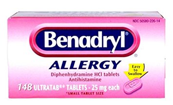 Benadryl® Allergy Ultratabs - 148 tablets