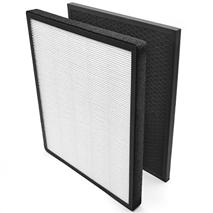 Levoit Air Purifier LV-PUR131 Replacement Filter, True HEPA & Activated Carbon Filters Set, LV-PUR131-RF