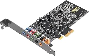 Creative Sound Blaster Audigy FX Carte Son PCIe avec SBX Pro Studio