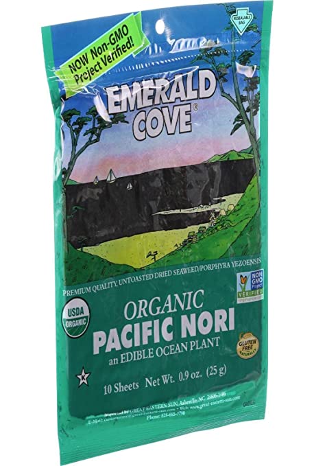 Emerald Cove, Nori Pacific Organic, 0.9 Ounce