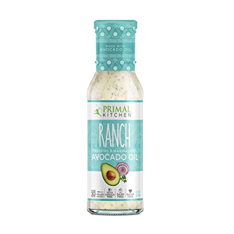 Primal Kitchen - Ranch, Avocado Oil-Based Dressing and Marinade, Whole30 and Paleo Approved (8 oz)