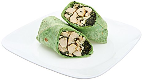 Chicken with Spinach and Feta Wrap