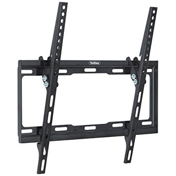 VonHaus 32-55" Tilt TV Wall Mount Bracket with Ultra Slim Design for LED, LCD, 3D, Curved, Plasma, Flat Screen Televisions - Super Strong 35kg Weight Capacity