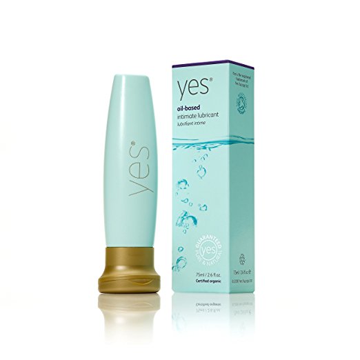 YES Personal Lubricant | Oil based Organic Personal Lubricant 2.6 oz / 75ml
