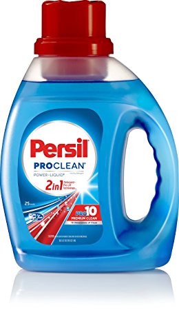 Persil ProClean 2-in-1 Liquid Laundry Detergent, 50 Fluid Ounces, 25 Loads