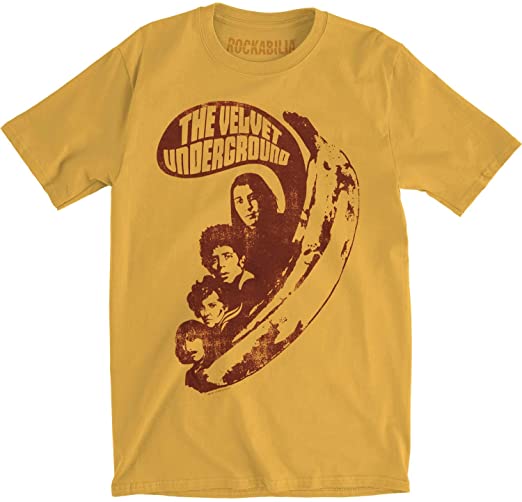 Velvet Underground - Vu Says Soft T-Shirt (XX-Large) Gold