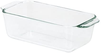 Pyrex 1-1/2-Quart Loaf Dish, 1 Pack, Clear