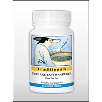 Kan Traditionals Free and Easy Wanderer Dietary Supplement, 500 mg (60 Tablets)