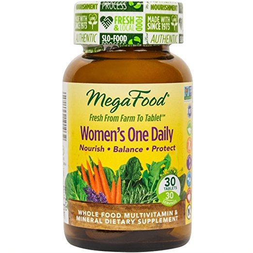 MegaFood - Women's One Daily, Supports Healthy Emotional Balance & Stress Response, 30 Tablets (FFP)