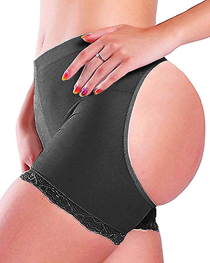 Women Butt Lifter Body Shaper Tummy Control Panties Enhancer Underwear Girdle Booty Lace Shapewear Boy Shorts Seamless