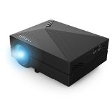 ERISAN Updated Pro Mini LED Projector LCD 1000 Lumens Multimedia Beamer Portable Home Movie Theatre Game Projectors