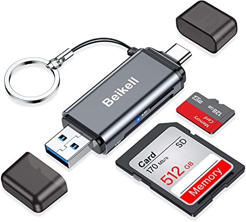 Lettore Schede di Memoria USB 3.0 OTG USB-C/Micro