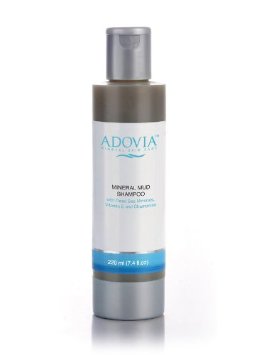 Adovia Dandruff Shampoo with Dead Sea Mud for Relief from Appearance of Itchy Dry Flaky Scalp and Dandruff - with Dead Sea Mud Olive Oil Vitamin B5 and Shea Butter - for Men and Women