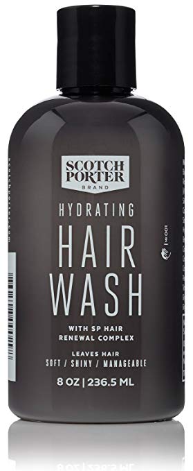 Scotch Porter - Hydrating Hair Wash. Men’s Hydrating Shampoo - 8 oz. (3 month supply)