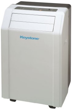 Keystone KSTAP12A 12,000 BTU 115-Volt Portable Air Conditioner with "Follow Me" LCD Remote Control