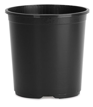 New England Pottery Nursery Container 15 Gallon Black 17 inches