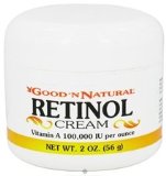 Retinol Cream Vitamin A 100000 Iu Per Ounce - 2 Oz