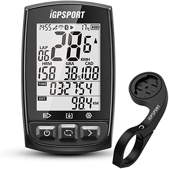 iGPSPORT iGS50E Bike Computer Wireless with ANT  GPS Cycling Cycling Odometer and Speedometer with Bike Mount Waterproof IPX7
