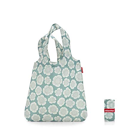 reisenthel Mini Maxi Shopper, Shopping Bag, Grocery Bags, Cloth Bag, Bloomy, 15 L, Premium-quality Polyester, AT5037