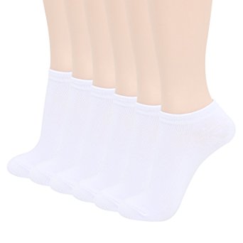 Women's Ankle Socks 6 Pairs - Best No Show Low Cut Socks By Sockspree