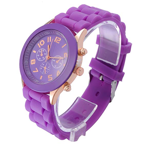 OFTEN Popular Silicone Quartz Men Women Girl Boy Unisex Jelly Wrist Watch