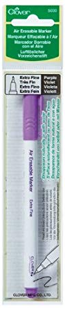 Clover 5030 Extra Fine Air Erasable Marker, Purple