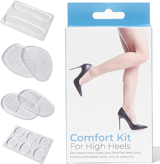 NatraCure Gel High Heel Insoles Comfort Kit (81000KIT)