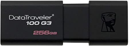 Kingston 256GB USB 3.0 DataTraveler 100 G3 (DT100G3/256GBCR)