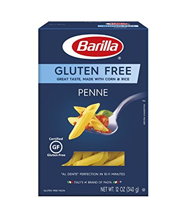 Barilla Gluten Free Pasta, Gluten Free Penne Pasta, 12 Ounce (Pack of 4)