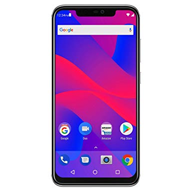 BLU VIVO XI  - 6.2” Full HD  Smartphone GSM Unlocked and Verizon Compatible, 128GB 6GB RAM, AI Dual Cameras -Silver