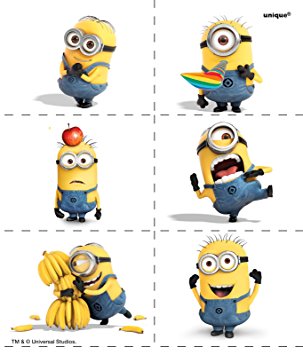 Despicable Me Minions Temporary Tattoos, 24ct