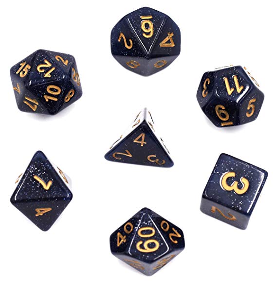 Polyhedral Dice Sets DND Dice for Dungeons and Dragons Tabletop Games Dice