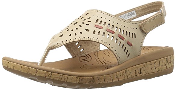 Rockport Women's Keona Perf Sling Platform Sandal