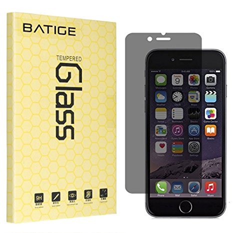 BATIGE Privacy Anti-spy Tempered Glass Screen Protector Anti-peeping Shield Guard for 4.7 inch iPhone 6 / 6S