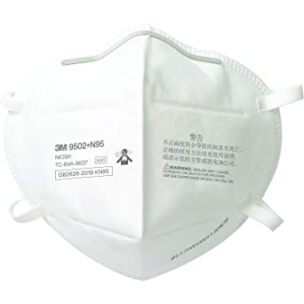 3M N95 Particulate Respirator 9502 , Disposable, Helps Protect Against Non-Oil Based Particulates, 50/Pack