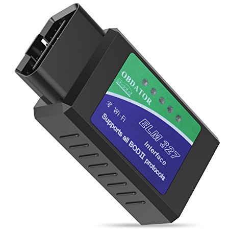 OBD Scan Tool OBD2 Car Code Reader Scanner OBDATOR Wifi Wireless ELM327 OBDII OBD 2 Auto Scan Diagnostic Tool for Android, IOS