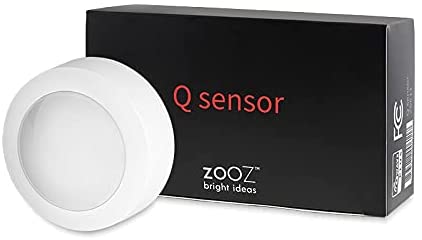 Zooz Z-Wave Plus Q Sensor ZSE11 | Motion, Temperature, Humidity, Light (Hub Required)