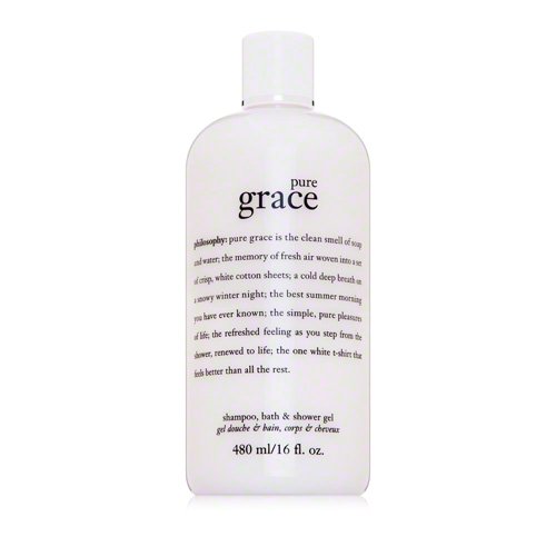 Philosophy Pure Grace Shampoo, Bath & Shower gel, 16 Ounces