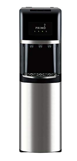 Primo Stainless Steel 3 Spout Bottom Load Hot, Cold and Cool Water Cooler Dispenser