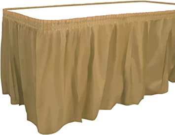 Party Dimensions Plastic Table Skirt, 29 by 14-Feet