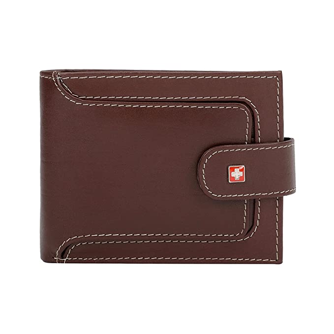 Swiss Military Brown Men's Wallet (LW40))