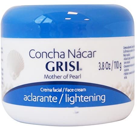 Grisi Cream Concha Nacar, 3.8 oz (Pack of 2)