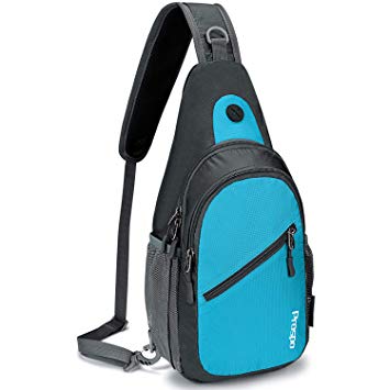 G4Free Prospo Sling Backpack, Multipurpose Small Shoulder Chest Bag Cross Body Daypack for Men & Women Outdoor Cycling Travel Hiking
