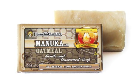 All Natural Oatmeal and Manuka Honey Soap 4oz
