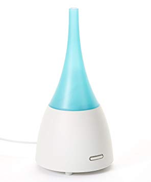 ZAQ Allay Aroma Essential Oil Diffuser LiteMist Ultrasonic Aromatherapy With Ionizer - 80 ML, for Living Room, Spas, Hotel Rooms