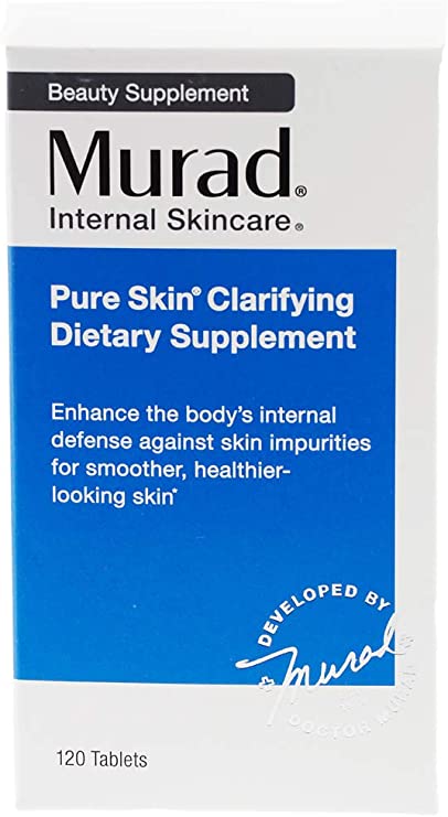 Murad Pure Skin Clarifying Dietary Supplement 120 Tablets, 120 Count