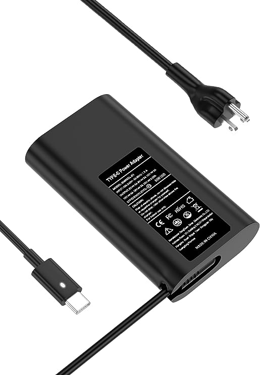 65W 45W USB C Laptop Charger for Dell Latitude 5420 5520 7420 7390 7400 7410 E5420 5320 7320 7370 5289 XPS 13 7390 9350 9360 9365 9370 Chromebook 3100 5190 Charger Type-C AC Adapter Power Supply Cord