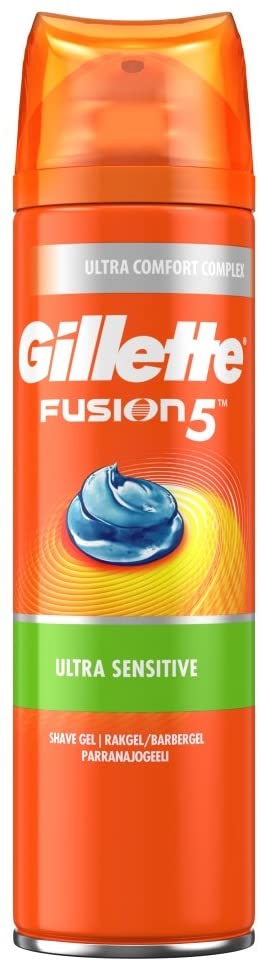 Gillette Fusion Ultra Sensitive Shaving Gel, 200ml